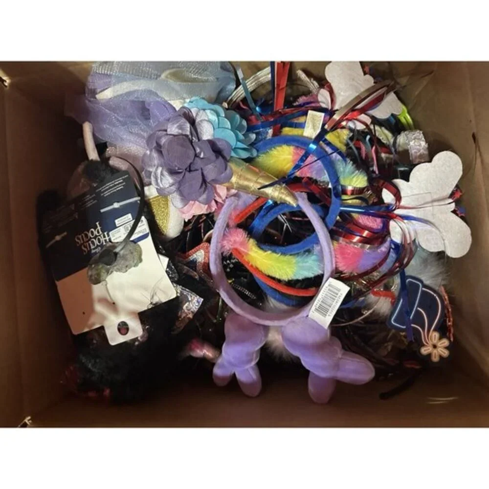 Bulk Lot Assorted Headbands Hair Accessories Unicorn Floral Kids Adults Holiday
